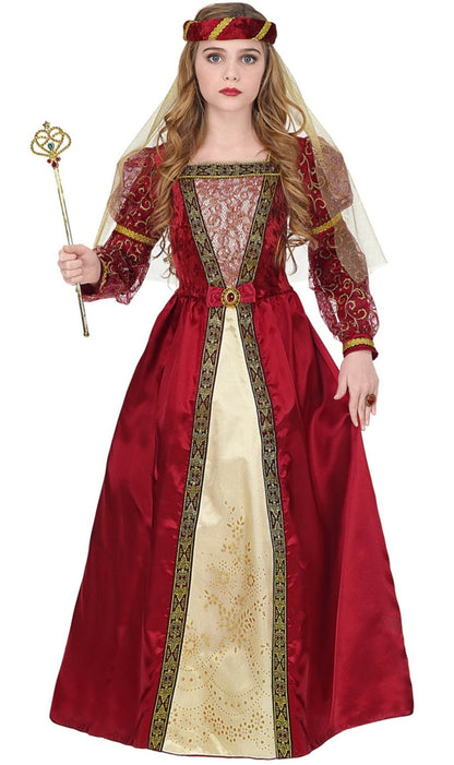 Disfraz de Princesa Medieval Aisa para niña I Don Disfraz