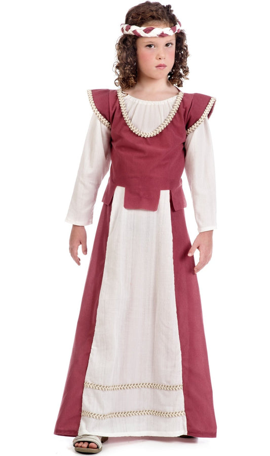 Disfraz de Princesa Medieval Anna para niña I Don Disfraz