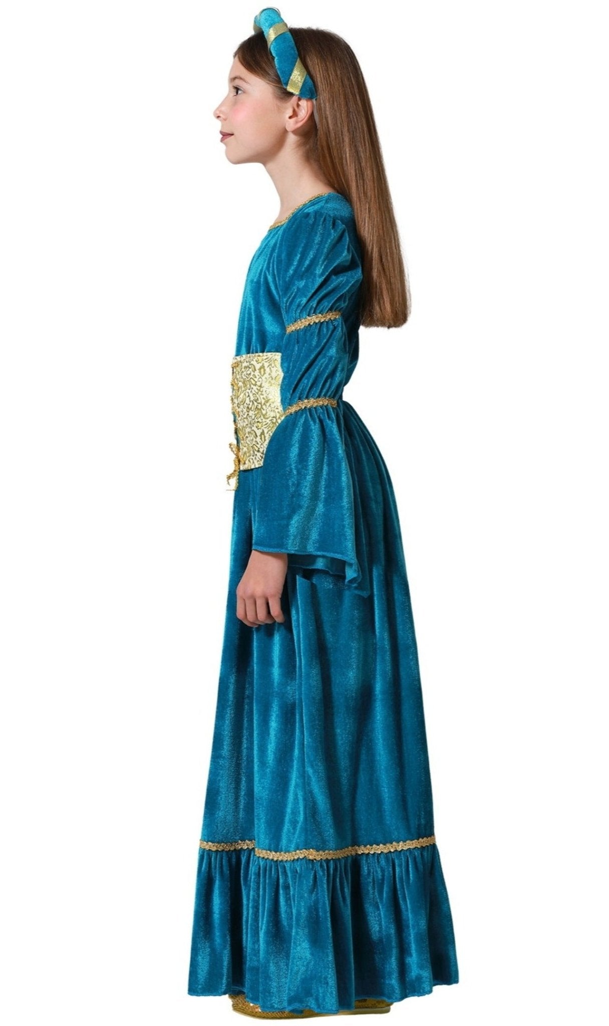 Disfraz de Princesa Medieval Mérida para niña I Don Disfraz