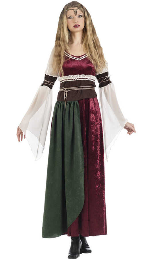 Disfraz de Princesa Medieval Xenia para mujer I Don Disfraz