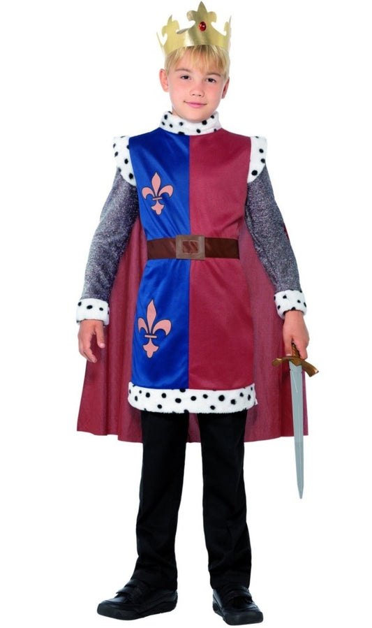 Disfraz de Rey Medieval Arturo para niño I Don Disfraz