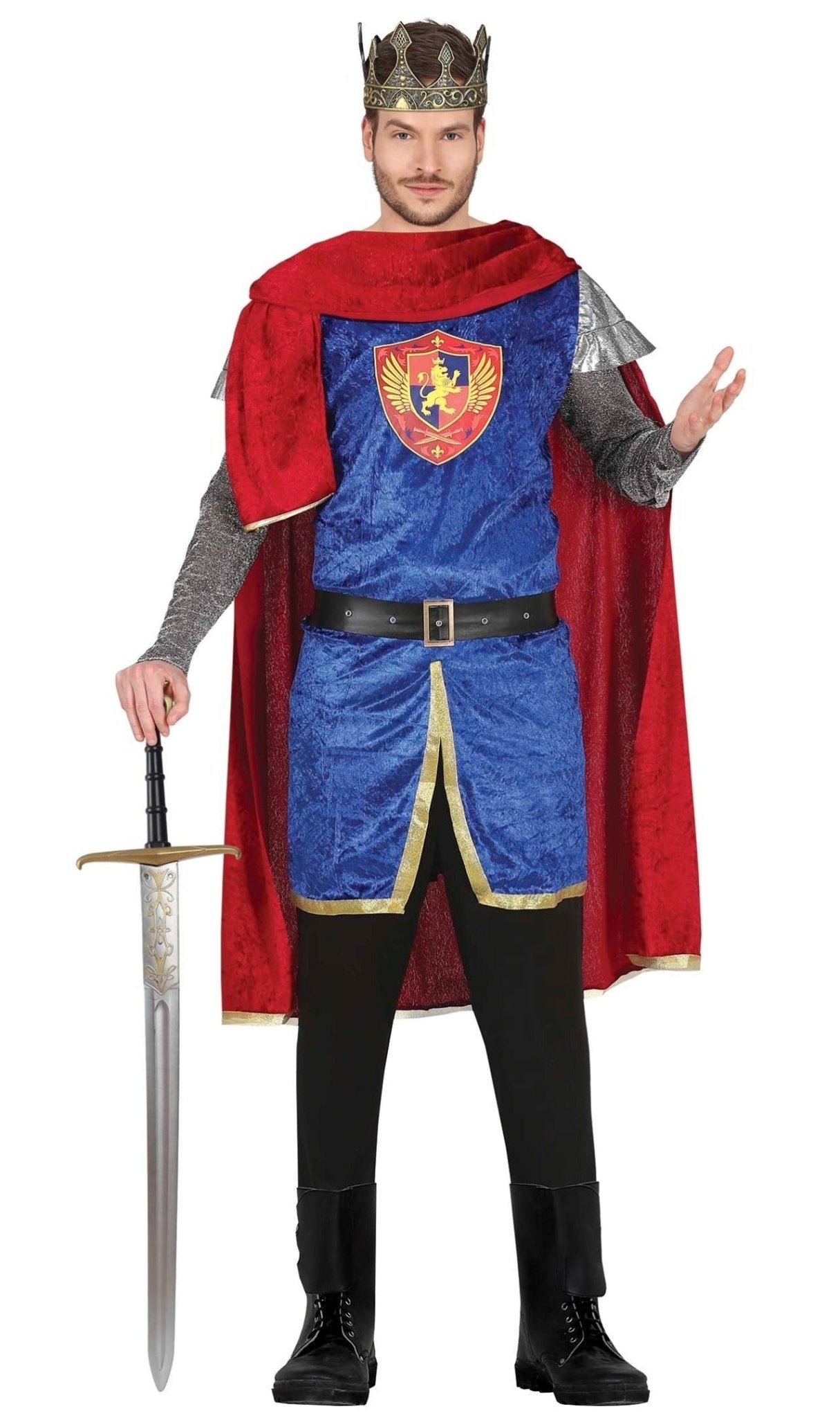 Disfraz de Rey Medieval Luis para hombre I Don Disfraz