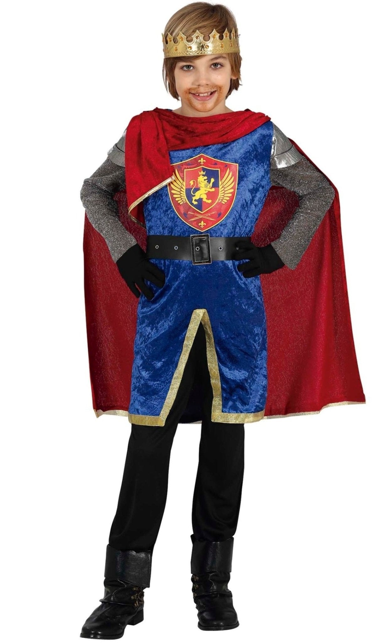 Disfraz de Rey Medieval Luis para niño I Don Disfraz