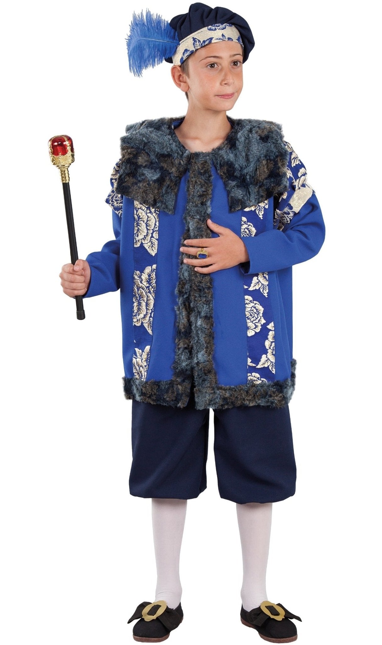 Disfraz de Rey Medieval Lujo para niño I Don Disfraz
