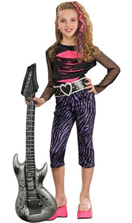 Disfraz de Rock Star para niña I Don Disfraz