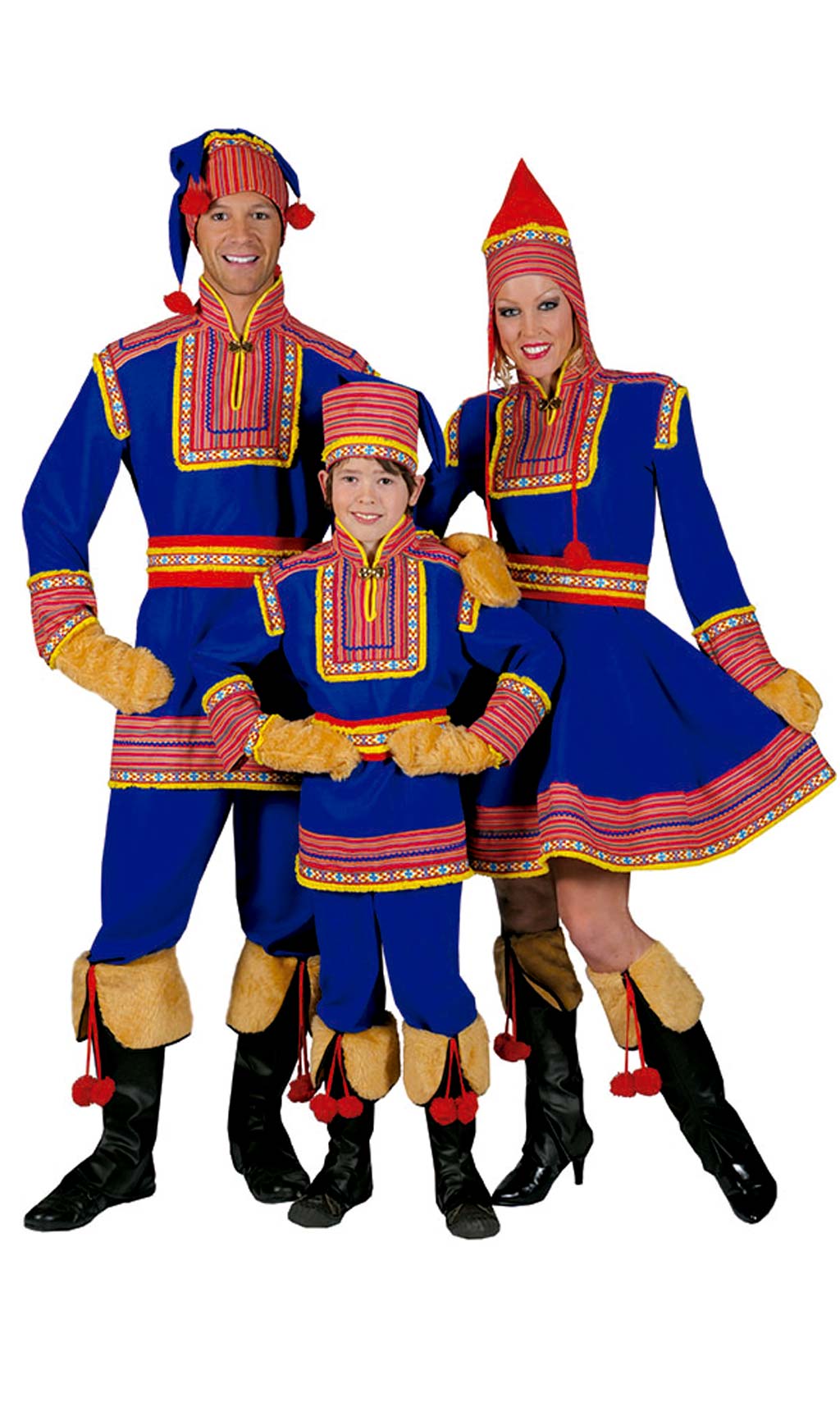 Disfraz de Sami Escandinava para mujer I Don Disfraz