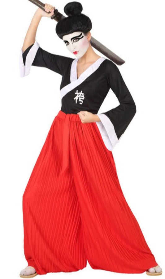 Disfraz de Samurai Japonés para mujer I Don Disfraz