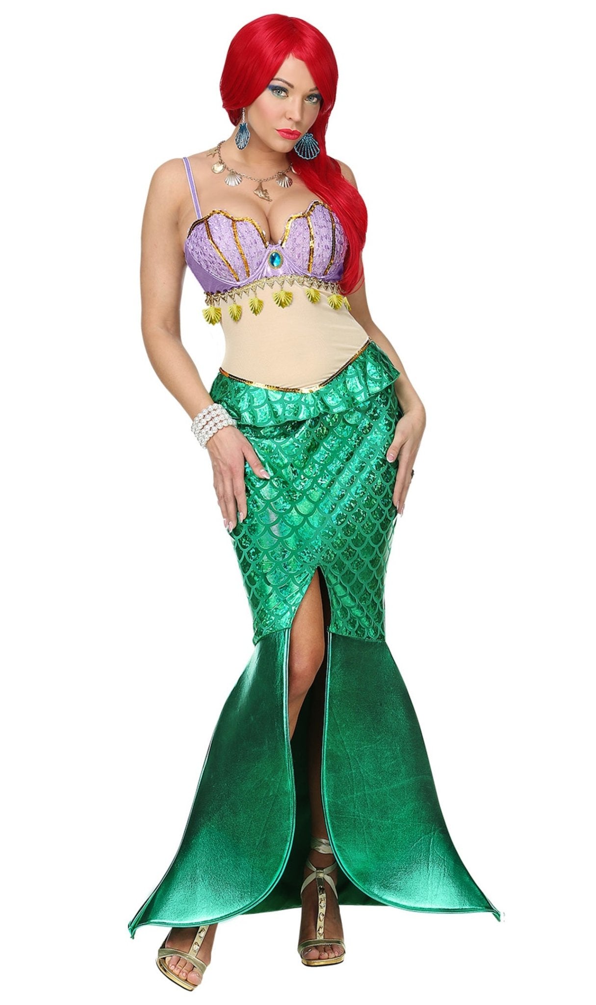 Disfraz de Sirena Zombi para Mujer