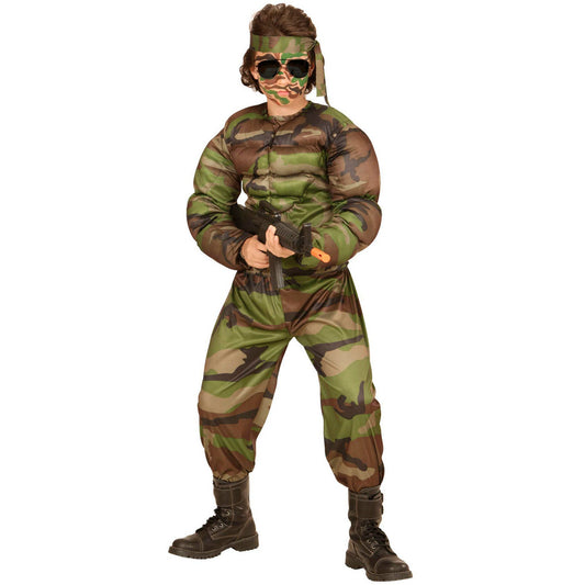 Disfraz de Soldado Musculoso infantil | Don Disfraz
