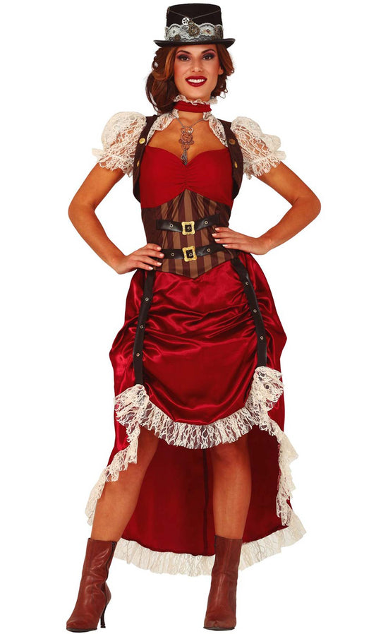 Disfraz de Steampunk Western para mujer I Don Disfraz
