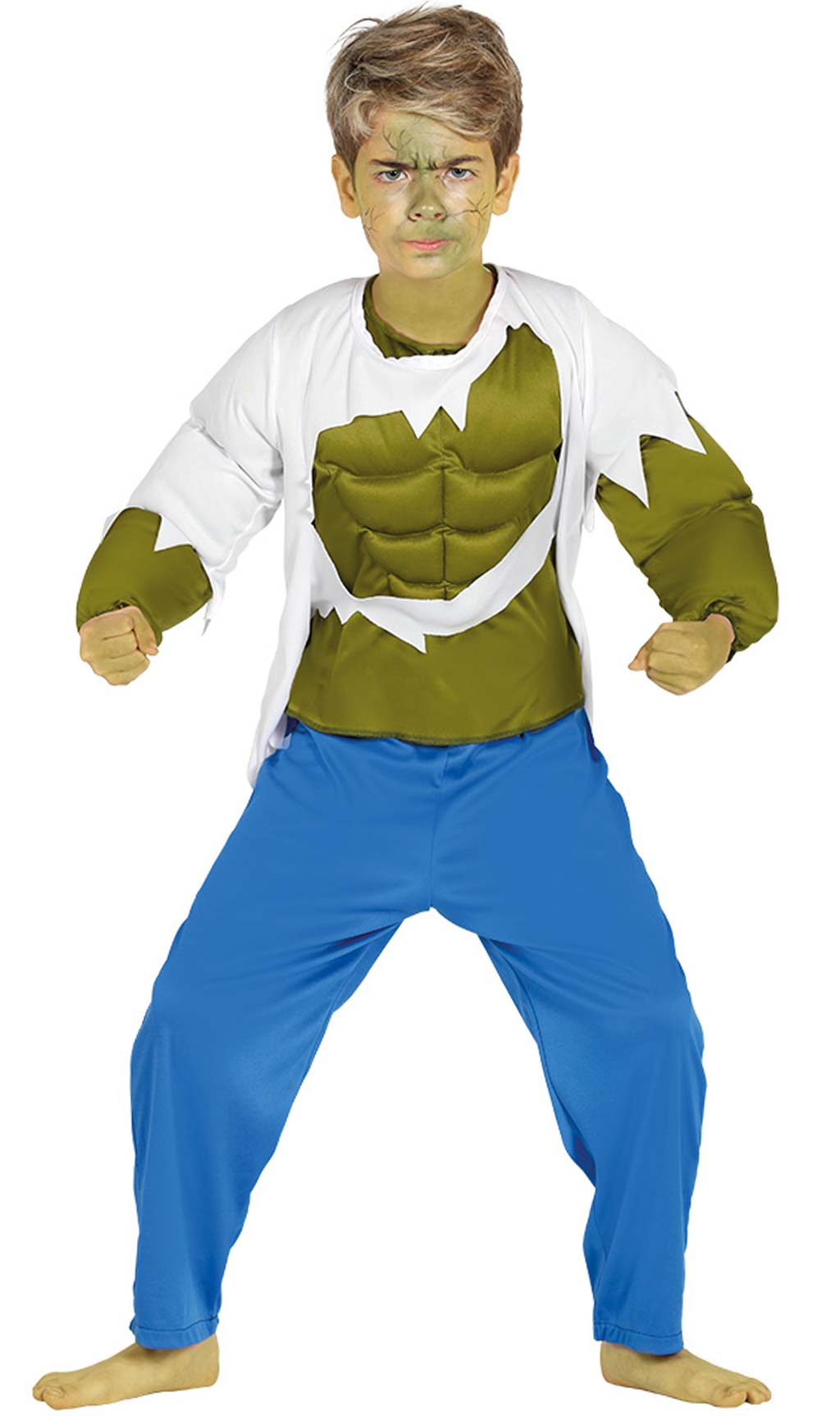 Disfraz de Superhéroe Verde para niño I Don Disfraz