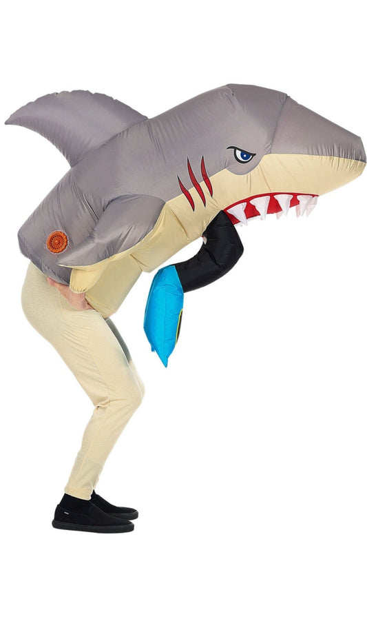Disfraz de Tiburón Asesino Hinchable para adulto I Don Disfraz