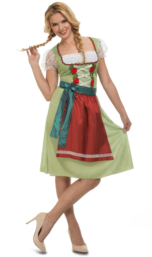 Disfraz de Tirolesa Bianka para mujer I Don Disfraz