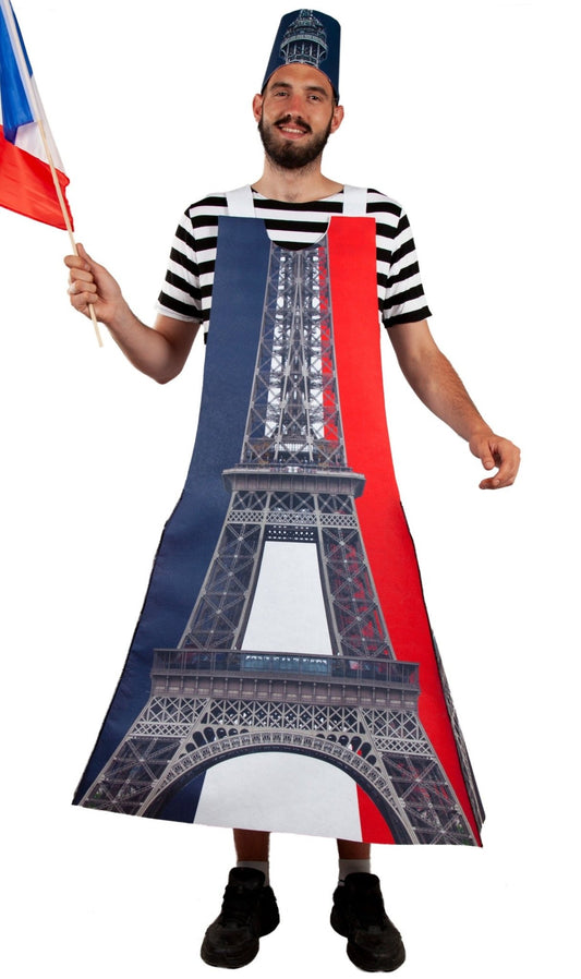 Disfraz de Torre Eiffel para adulto I Don Disfraz