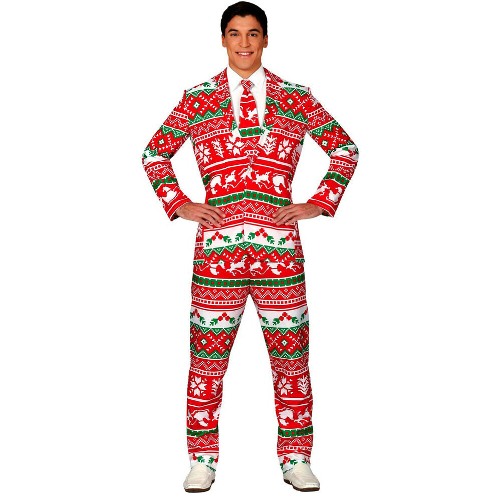 Disfraz de Traje Navideño para adulto | Don Disfraz