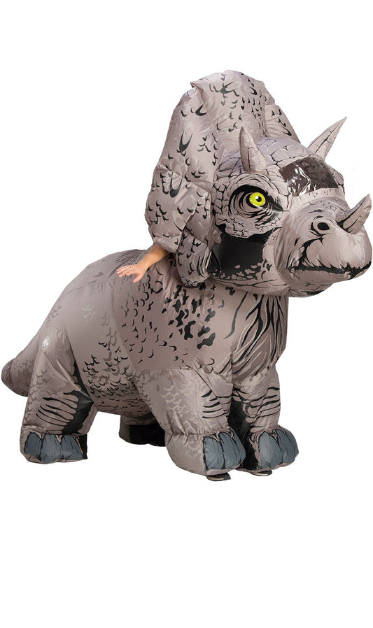 Disfraz de Triceratops™ JW Hinchable para adulto I Don Disfraz