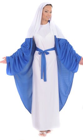 Disfraz de Virgen María para mujer I Don Disfraz
