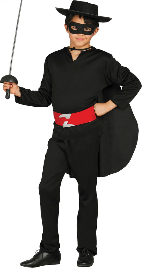 Disfraz de Zorro Enmascarado para niño I Don Disfraz