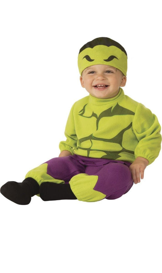 Disfraz de Hulk™ Basic para bebé I Don Disfraz