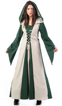 Disfraz Medieval Felicia Verde para mujer I Don Disfraz