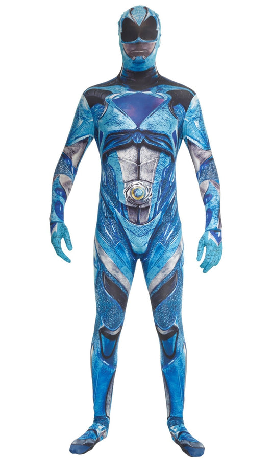 Disfraz Morphsuit™ Power Ranger Saban Azul adulto I Don Disfraz