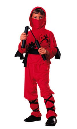 Disfraz de Ninja Rojo infantil I Don Disfraz