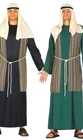 Disfraz de jeque árabe talla l verde