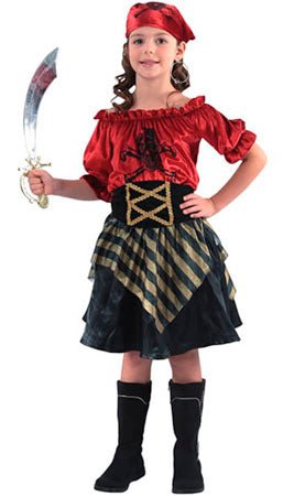 Disfraz de Pirata Ultramar para niña I Don Disfraz