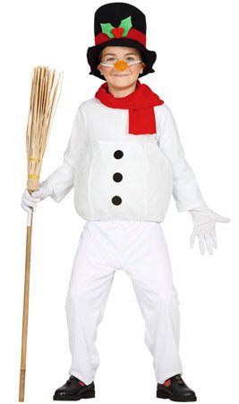 Disfraz de Muñeco Nieve Barrigón infantil I Don Disfraz