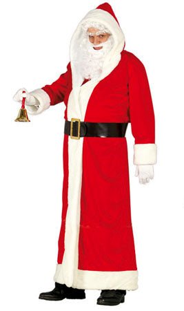 Disfraz de Papa Noel Abrigo para adulto I Don Disfraz