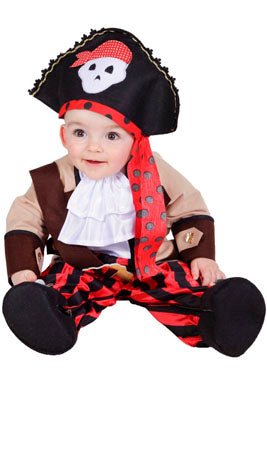 Disfraz de Pirata Intrépido Pelele para bebé I Don Disfraz