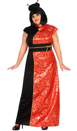 Disfraz de XL Dama China para mujer I Don Disfraz