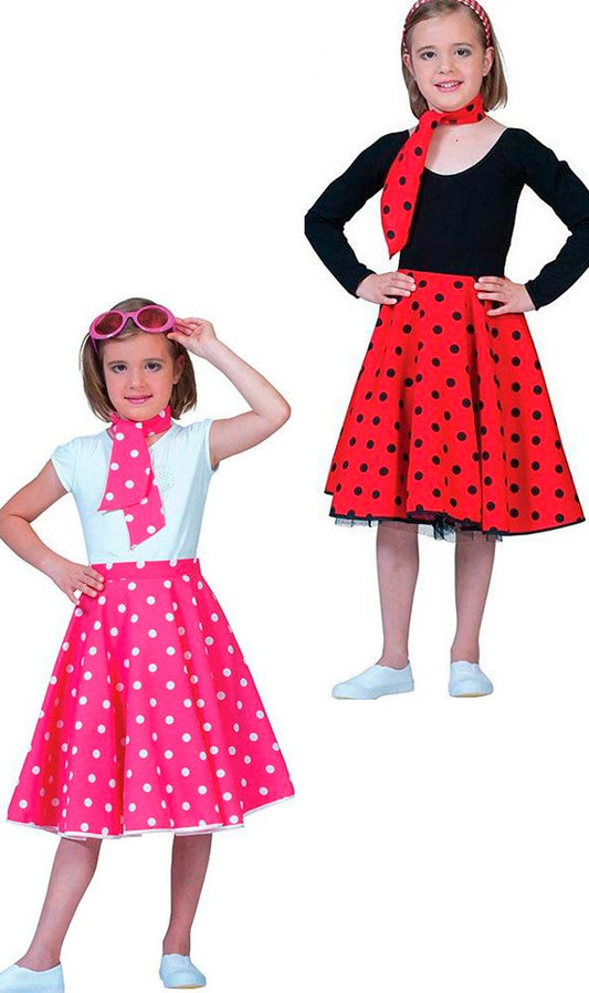 Falda Años 60 Infantil