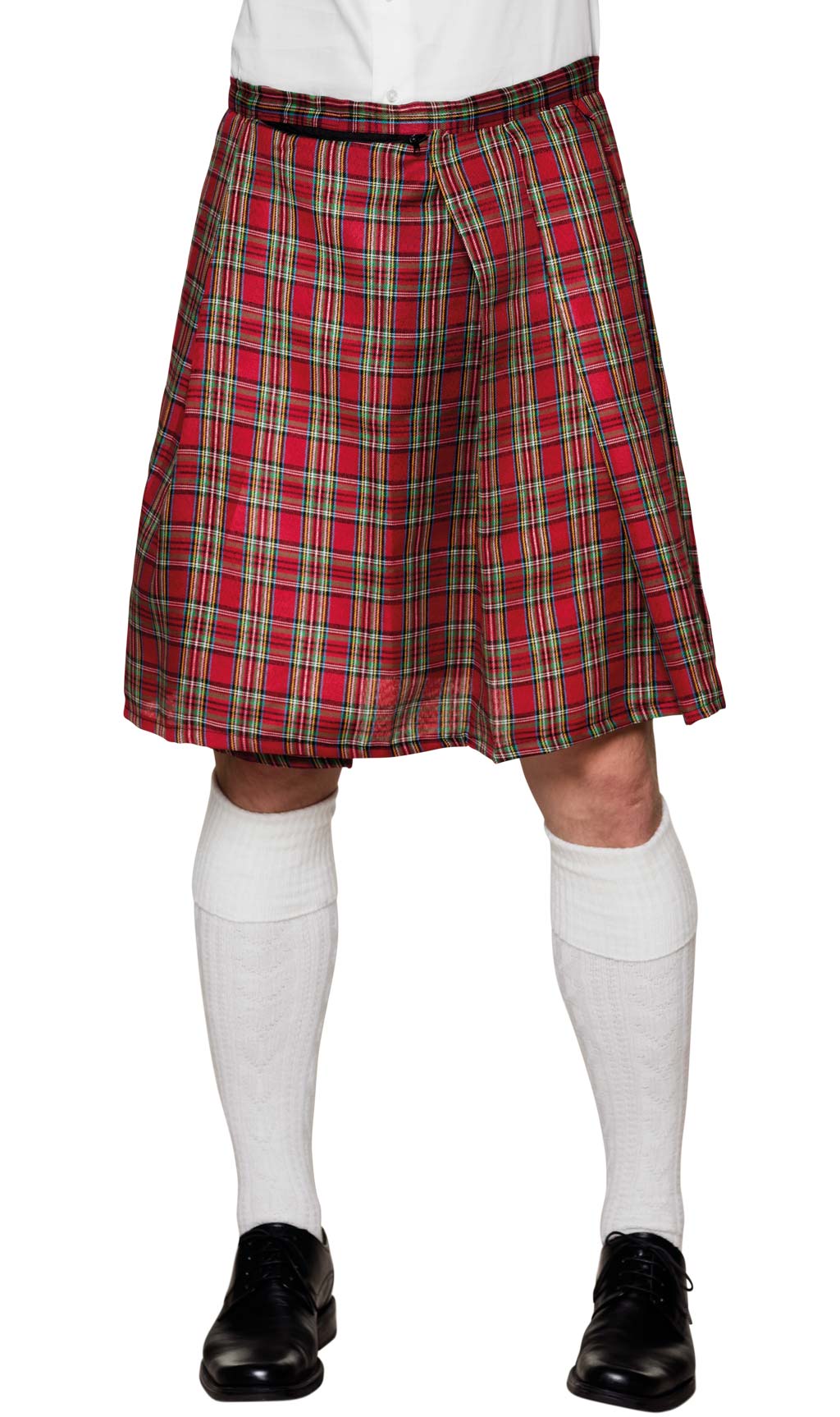 Falda Escocesa Roja