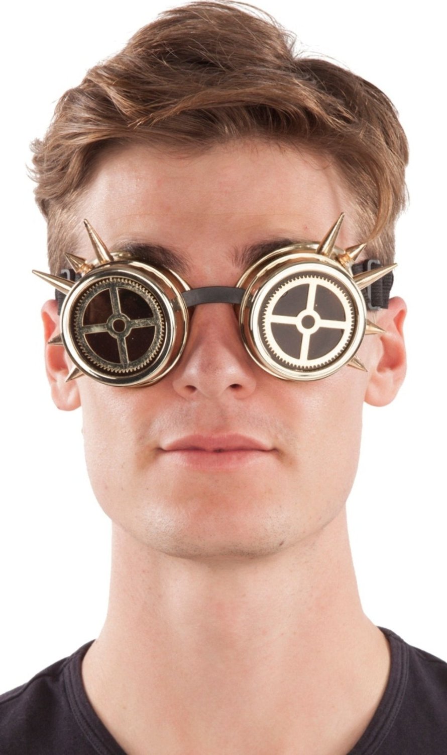 Gafas de Steampunk Doradas