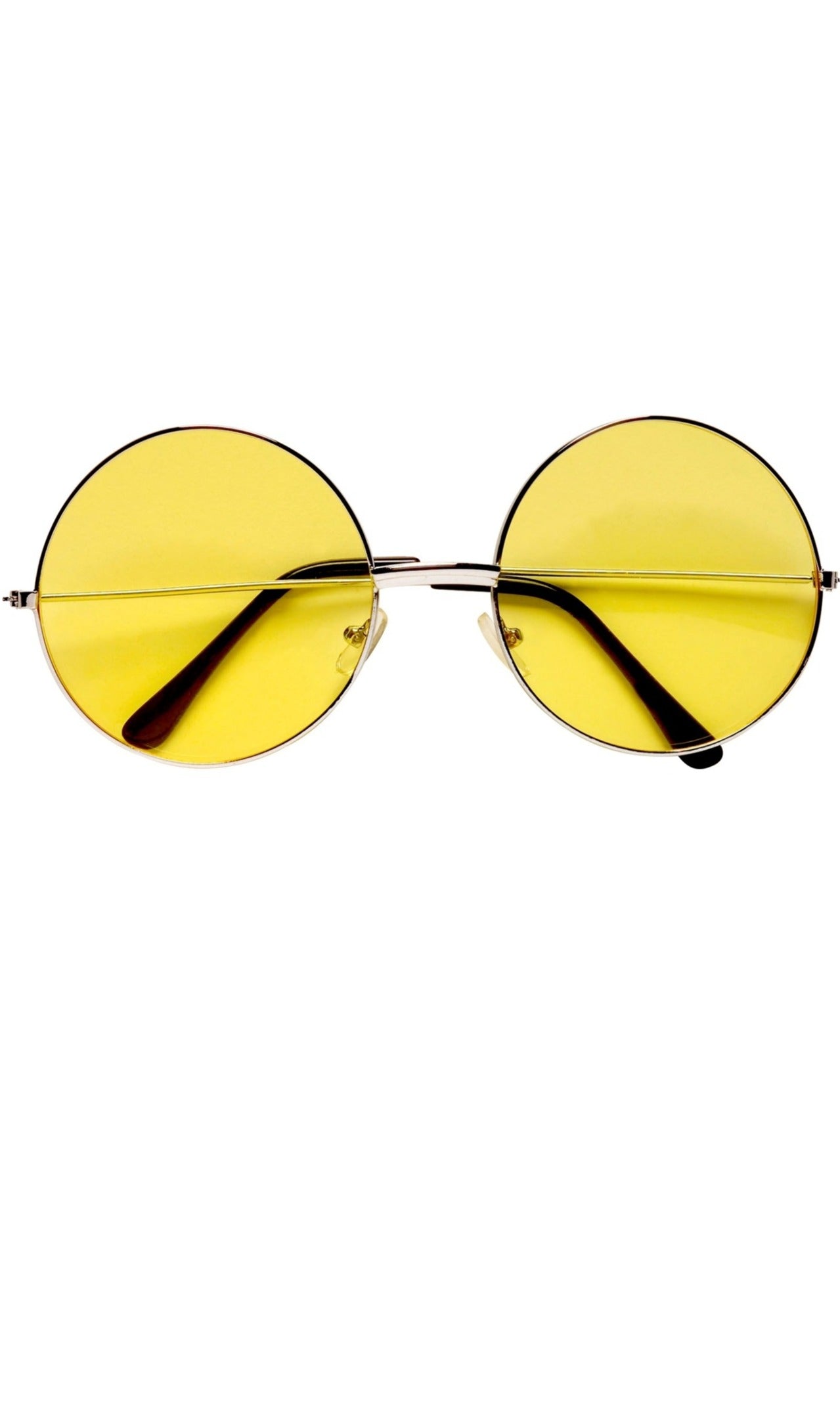 Gafas Redondas Amarillas Grandes