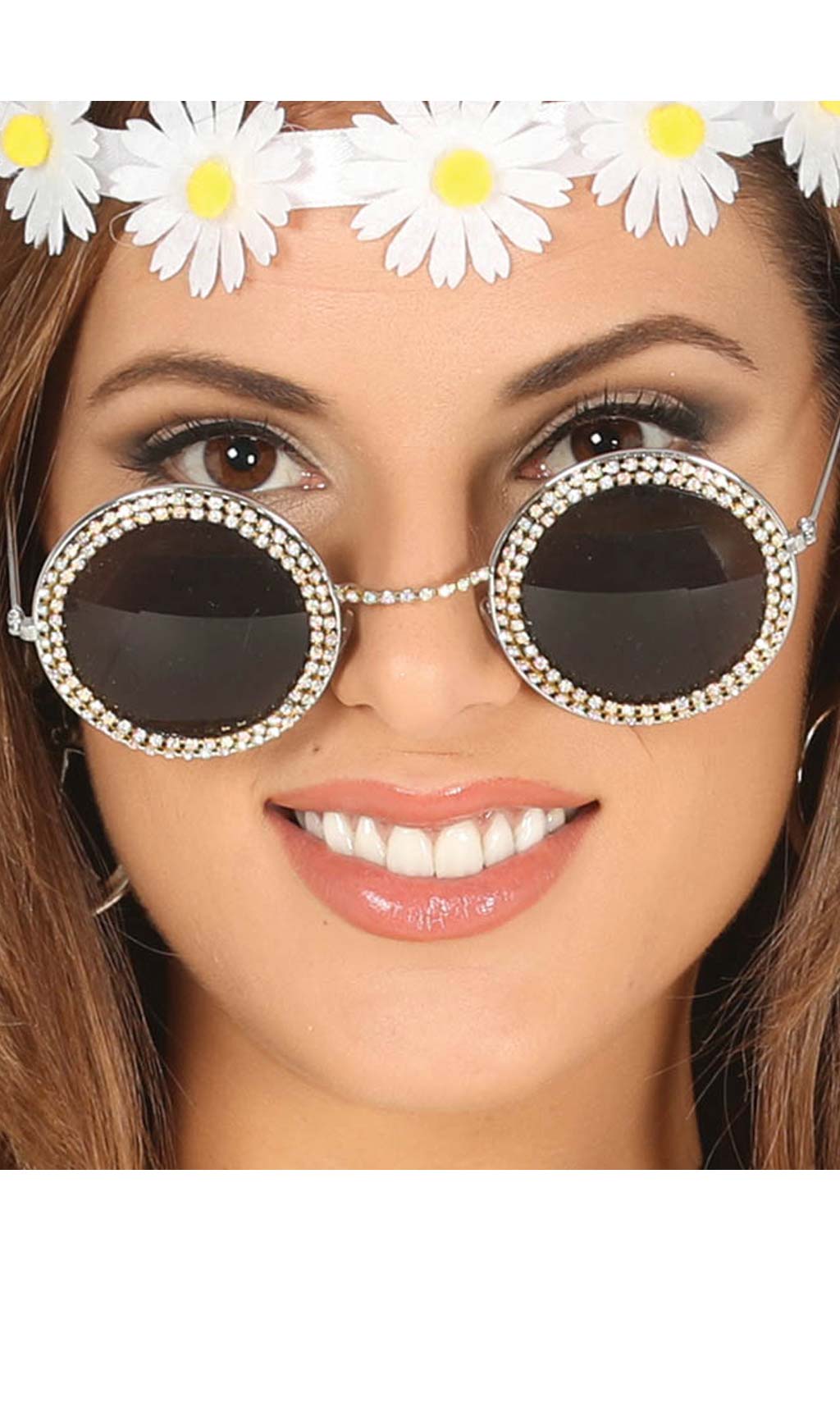 Gafas Redondas Brillantes