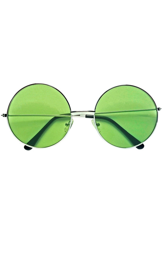 Gafas Redondas Verdes Grandes