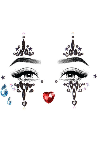 Gemas Glitter Arlequín Deluxe