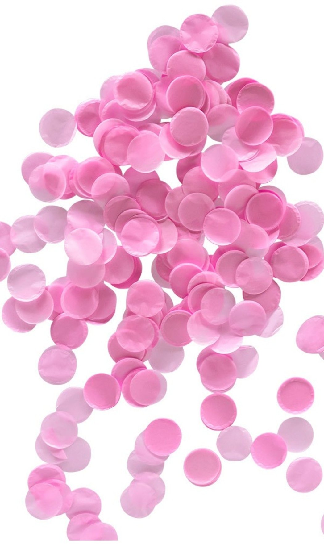 Globo de Confeti Revelación Sexo Bebé Rosa