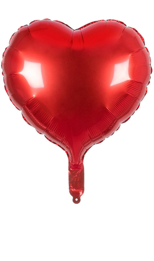 Globo de Foil Corazón Rojo