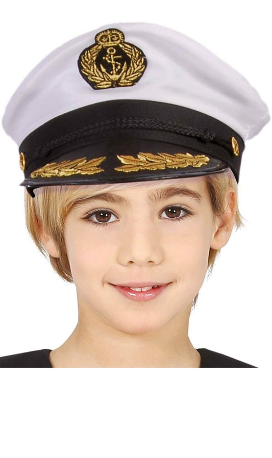 Gorra Capitán Marina infantil