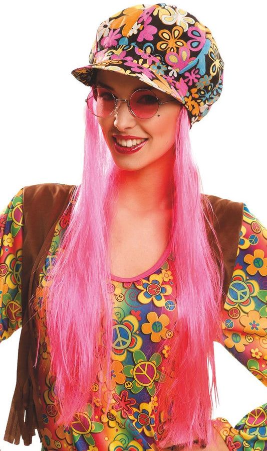 Gorra Hippie Con Pelo