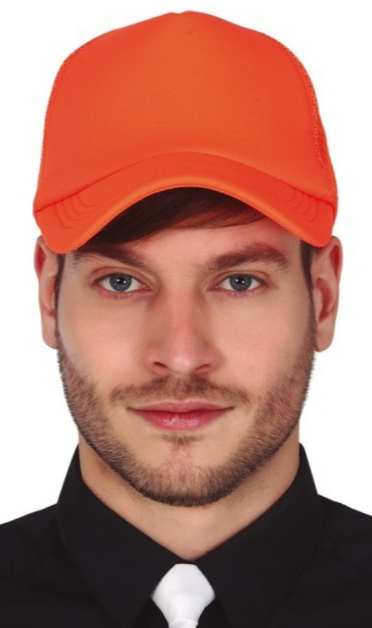 Gorra Naranja Neón