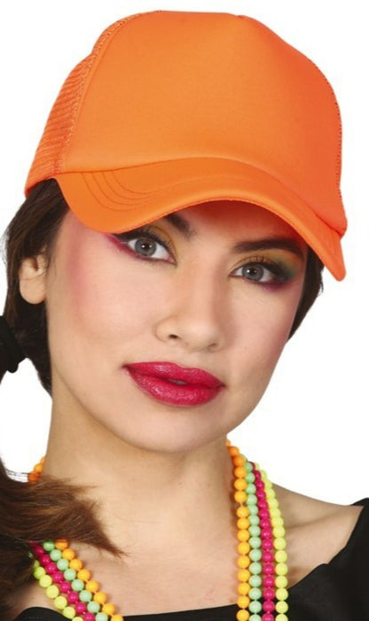 Gorra Naranja Neón