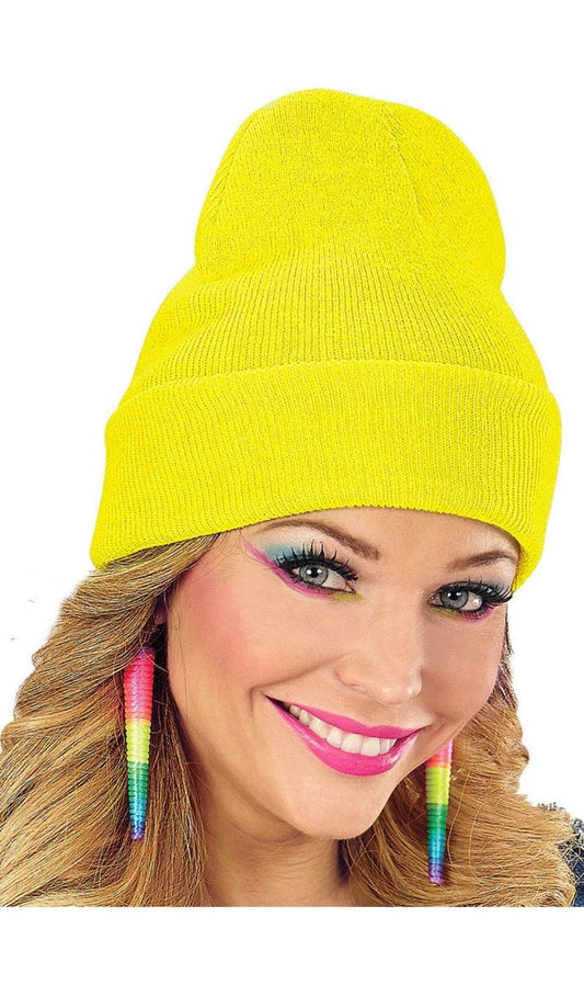 Gorro Amarillo Fluorescente