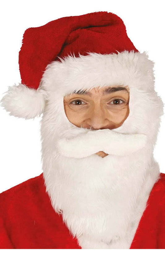 Gorro con Barba Papá Noel