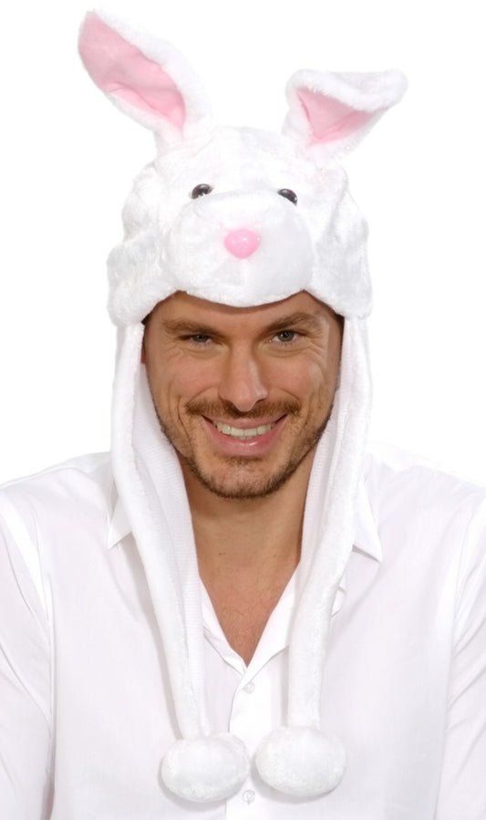 Gorro de Conejo Blanco