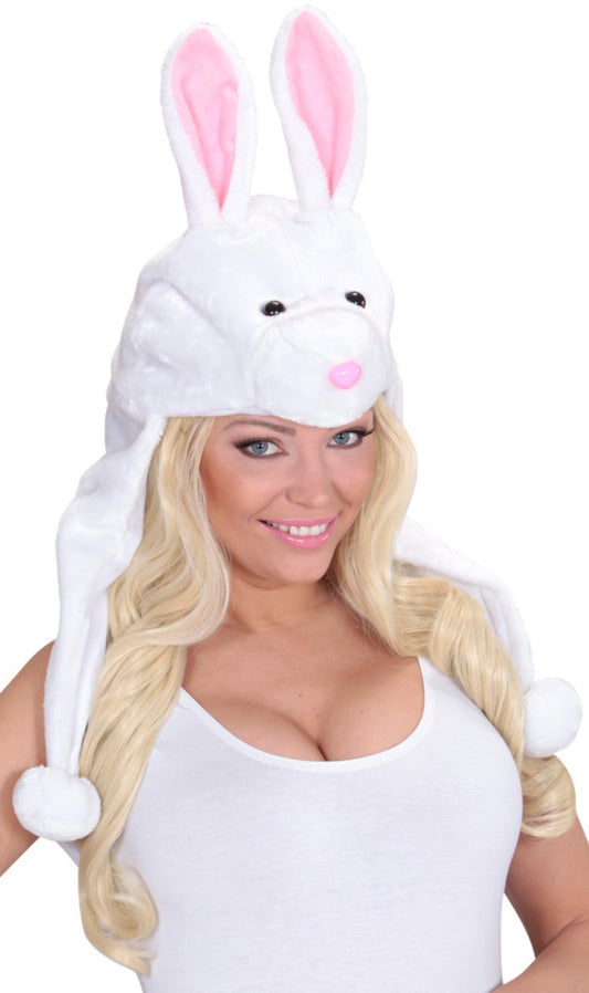 Gorro de Conejo Blanco