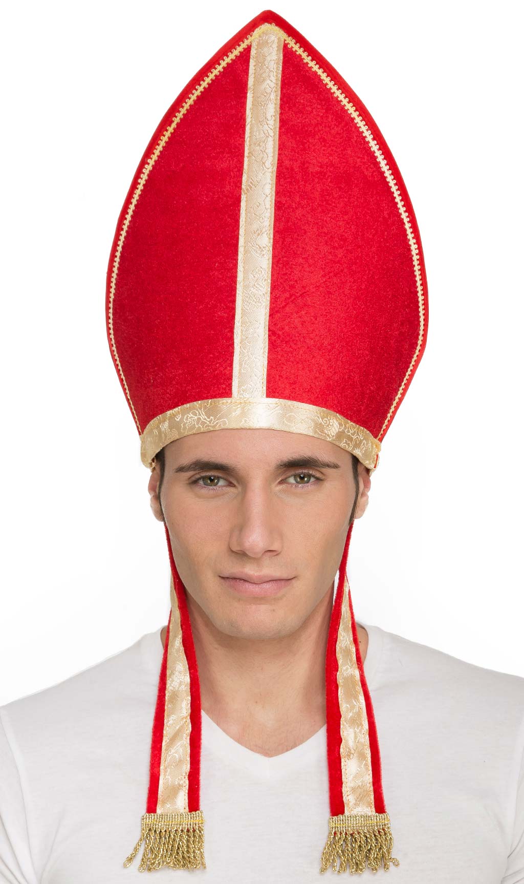 Gorro de Obispo Rojo